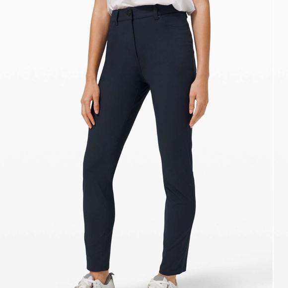 Lululemon City Sleek 5 Pocket 7/8 Pant, BLACK, Size 6 NWOT - Picture 1 of 16